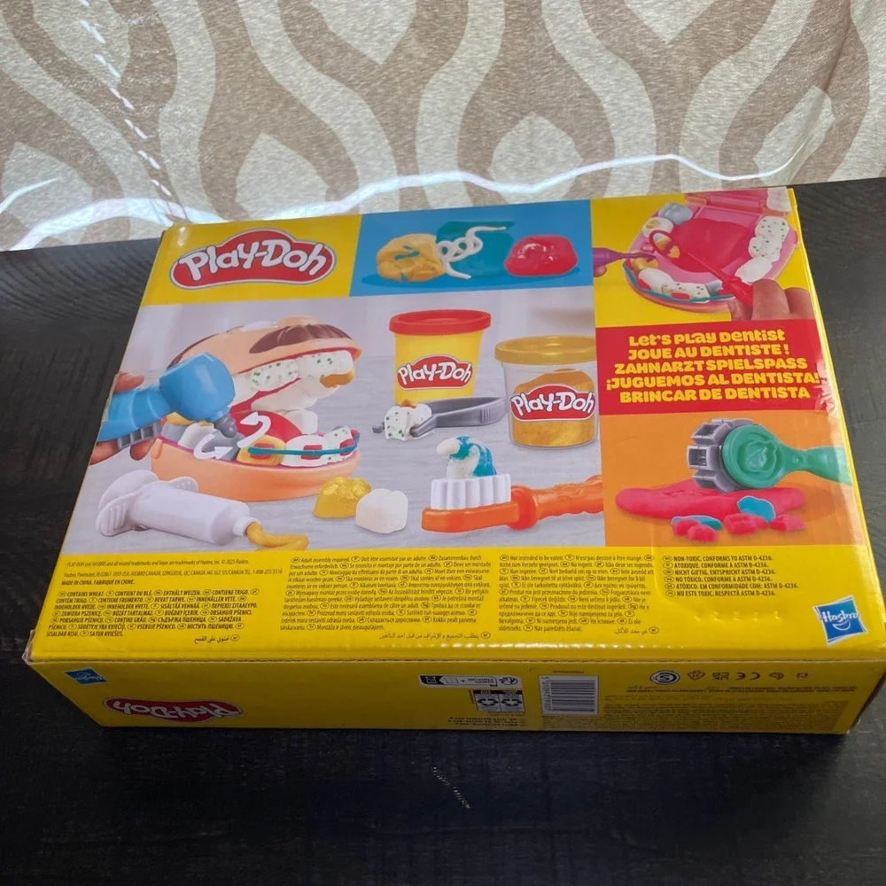 Play Doh Dr Drill 'n Fill Dentist Playset Kids Fun Toy